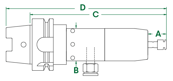 602HSK-A63 Dibujo dimensional