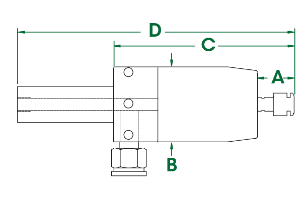 Dibujo dimensional del 602JS