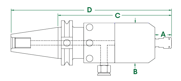 625BT40 Disegno quotato