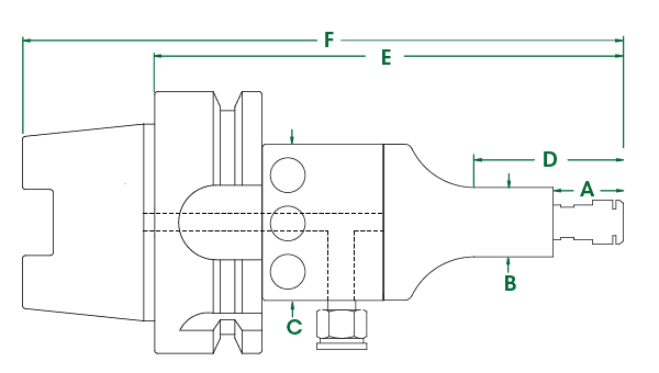 625LHSK-A63 50 mm Dibujo dimensional