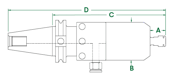 625XDIN40 Dimensional Drawing