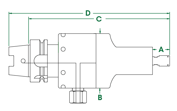 650XVSHSK-A100 Dibujo dimensional