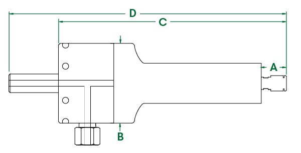 Dessin coté 650XLJS 100 mm