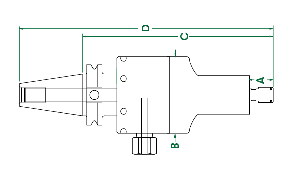 650XDIN40 Dimensional Drawing