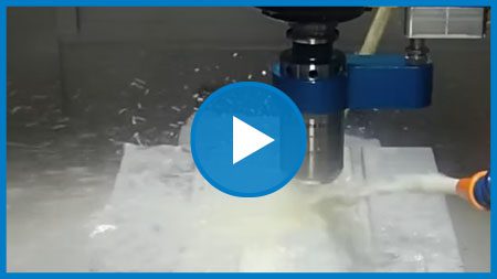 Milling 6061 ALU on Brother Speedio SXAir Turbine Spindles® 50,000 rpm, 0.90 hp 625XDT