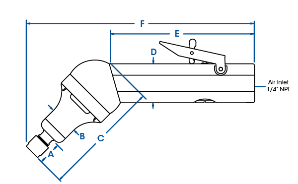 2545DM Dimensional Drawing