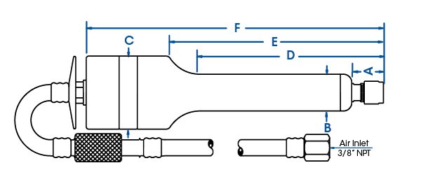 Dessin dimensionnel du 525XSV