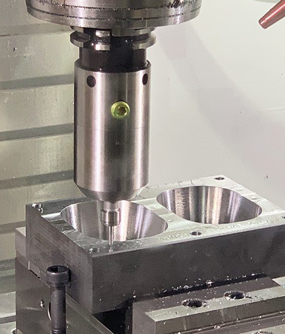 Air Turbine Spindle on Haas with Through Spindle Air