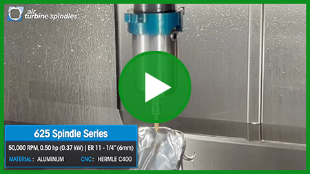50,000 RPM on Hermle Engraves Aluminum Elephant