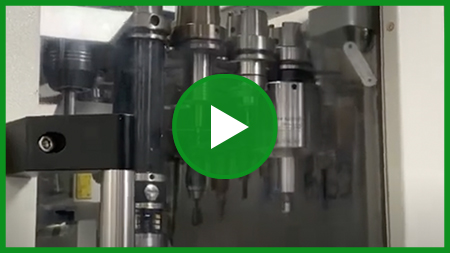 Auto Tool Change your Air Turbine Spindle® with Through Spindle Air