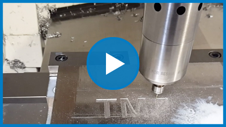 Steel Milling at 2,600 mm/min - Reduce your Cycle Times with the Air Turbine Pneumatic Spindle