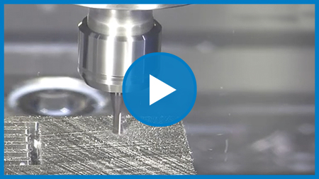 M4S Micro Demo – 40,000 U/min, 20 IPM in 45 HRc auf HAAS