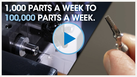 Keep up with Production Pressure with 80,000 RPM Air Turbine Live Tools™