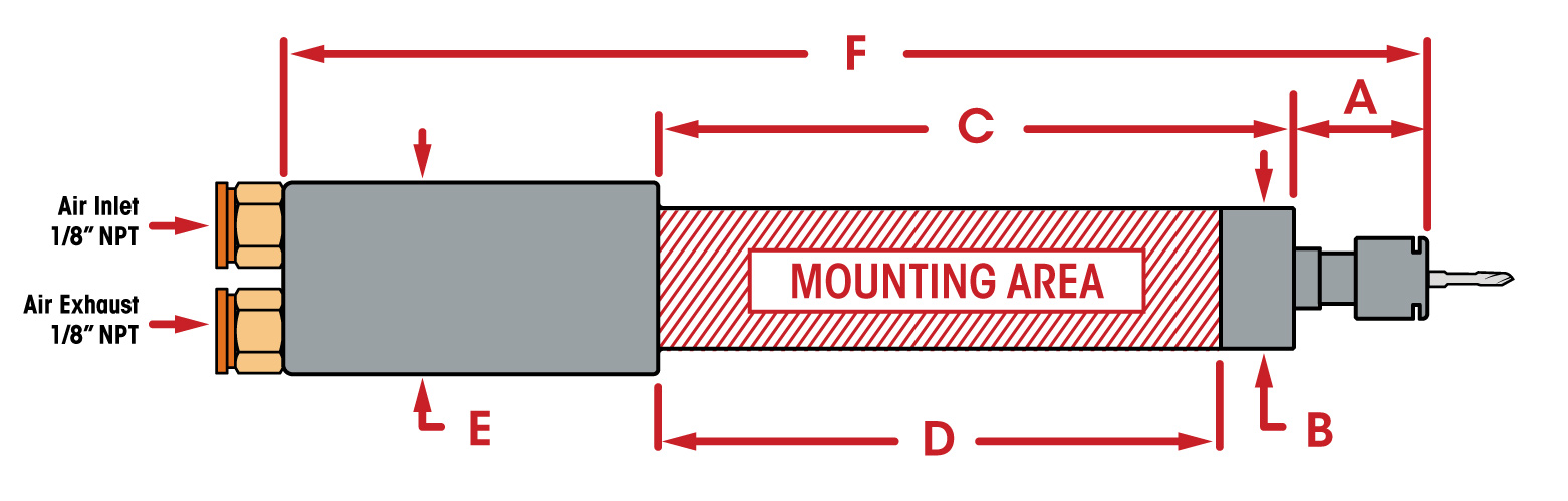 Plano dimensional del 722MX