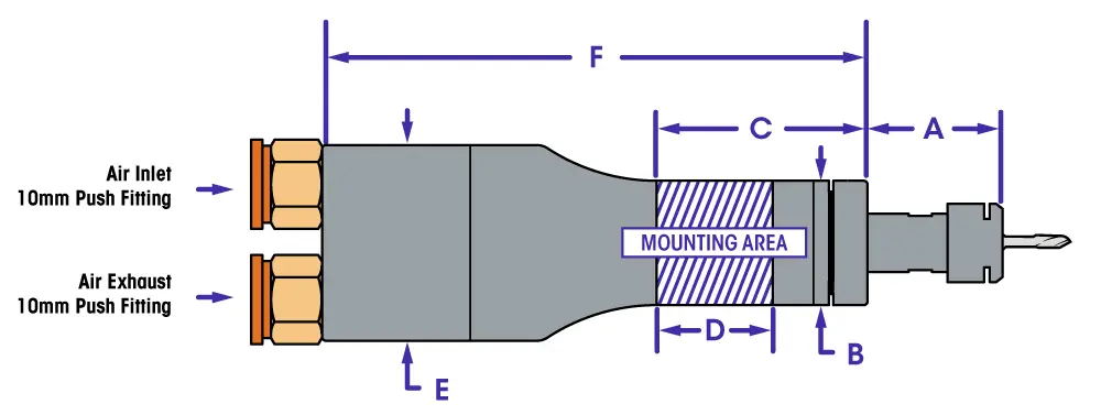 825MX Dimensional Drawing