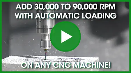 Add These High Speed Spindles to Your CNC for 5 X Faster Production
